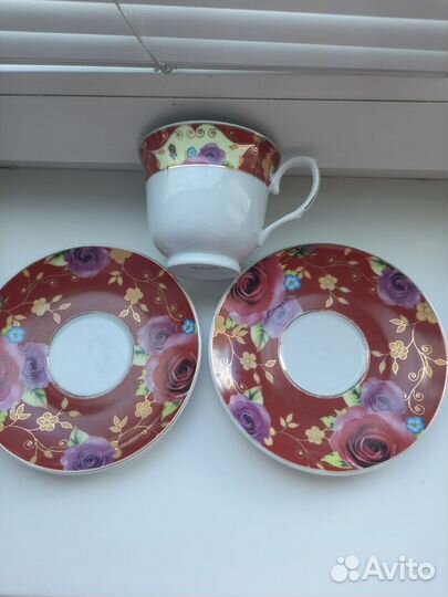 Чайный сервиз с заварным чайником,mona lisa