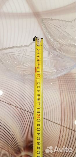 Салатник хрустальный