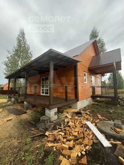 Дом 105 м² на участке 7,5 сот.