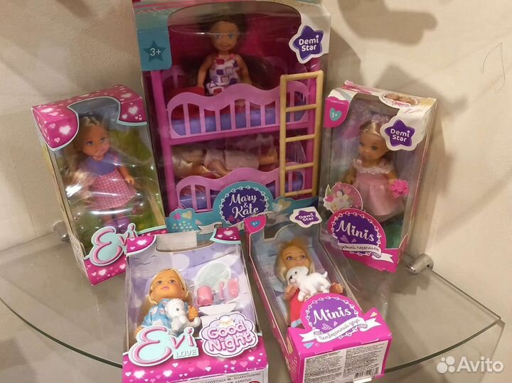Игровые наборы для девочек новые