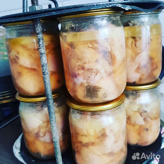 Тушенка домашняя, каши с мясом, консервы из рыбы