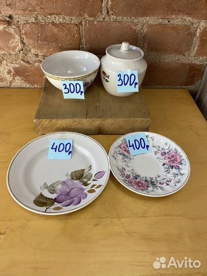 Посуда фарфор, лфз, Дмитровский, Пролетари, винтаж