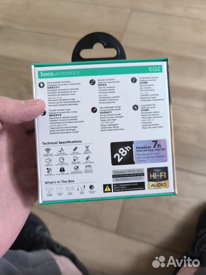 Наушники Hoco EQ2 Thought True