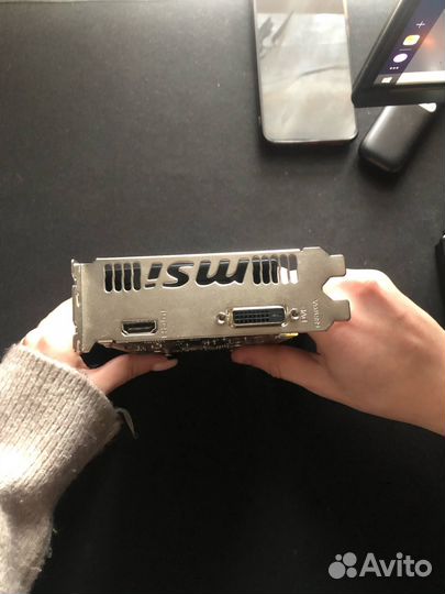 Видеокарта MSI nvidia GeForce GT 1030 2гб