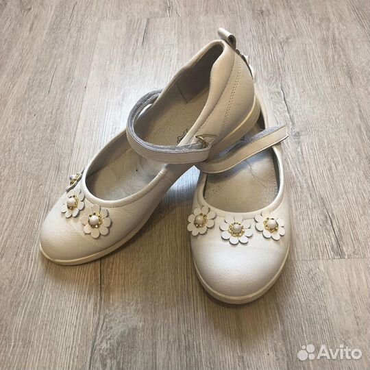 Туфли кожаные