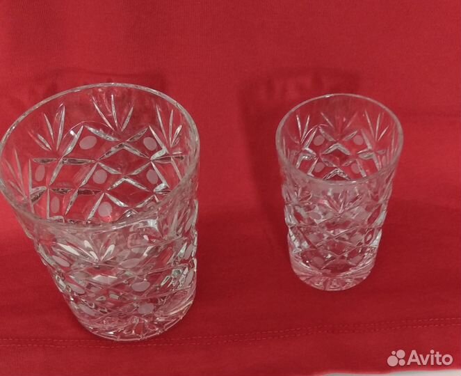 Стопки хрустальные СССР