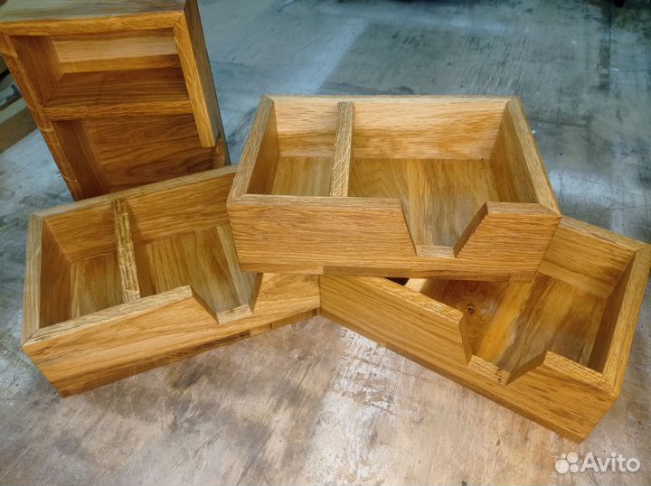 Салфетница массив дуба