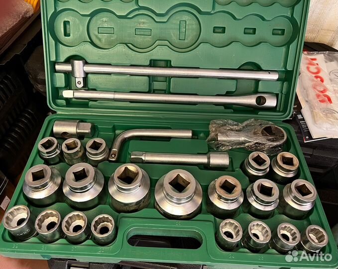 Набор головок грузовой 3/4 мощный