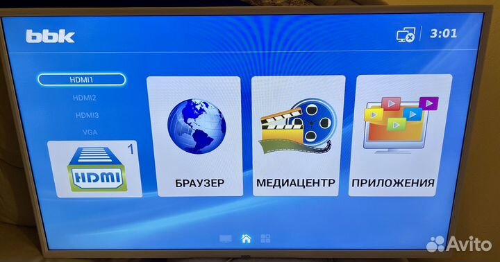 Телевизор BBK 42 SMART tv LED