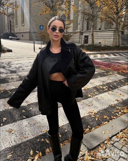 Дубленка женская 42 44 46 48