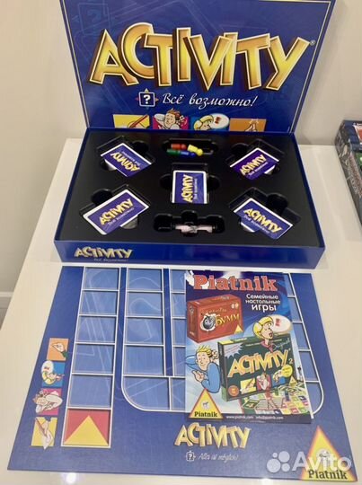 Настольные игры Активити, Монополия, Лото новые