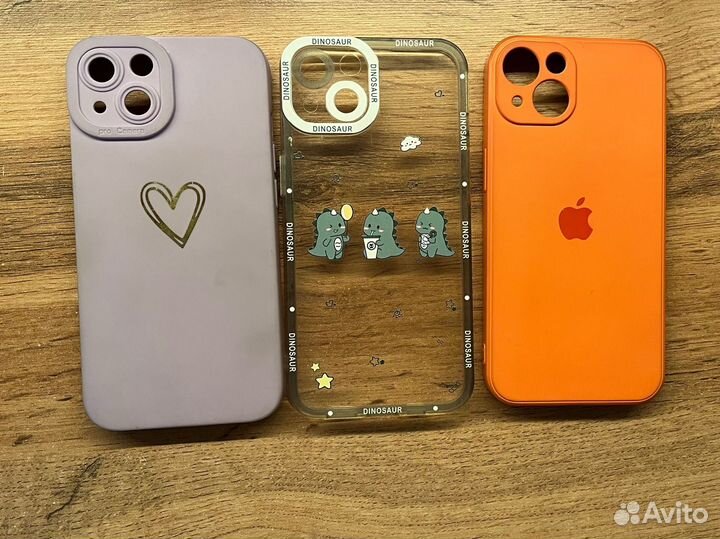 Чехол на iPhone 13 (цена за 3 шт)