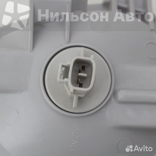 Фара toyota dyna 1993-2002 г желтая туманка левая