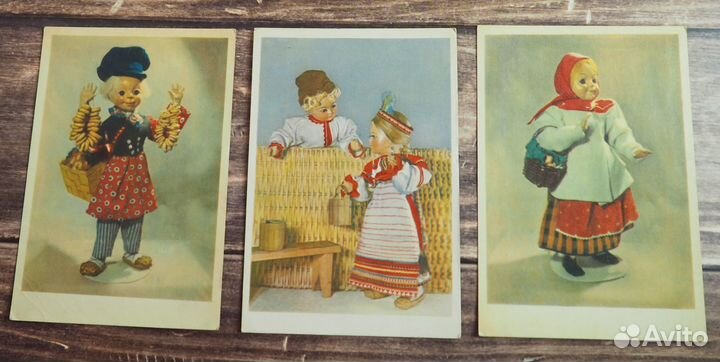 Открытки времён СССР