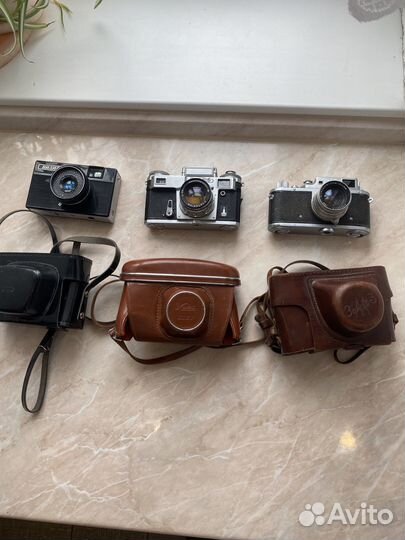 Фотоаппараты Зоркий 3-М, Вилия-Авто, Киев