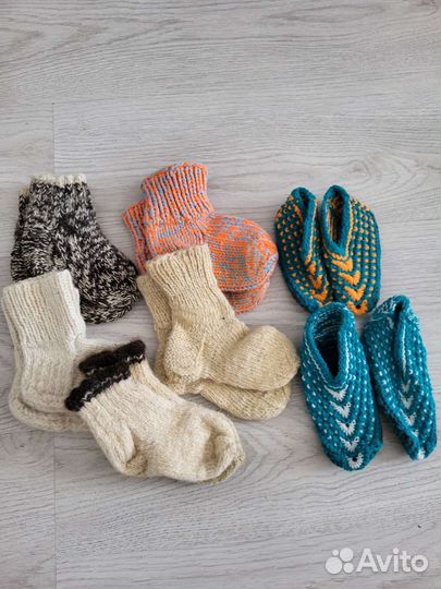Шерстяные носки детские
