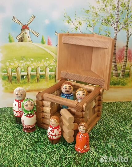 Фигурки Русская семья