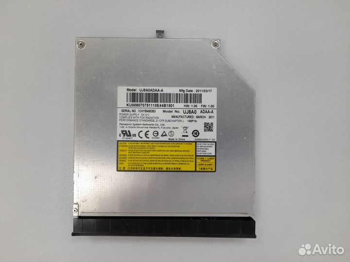 Дисковод Toshiba Satellite C660-27N UJ8A0adaa-A