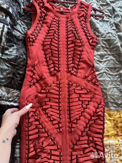 Бандажное платье 42 44