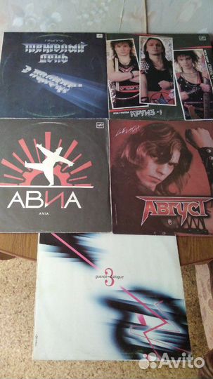 Журналы разные, открытки времён СССР, пластинки