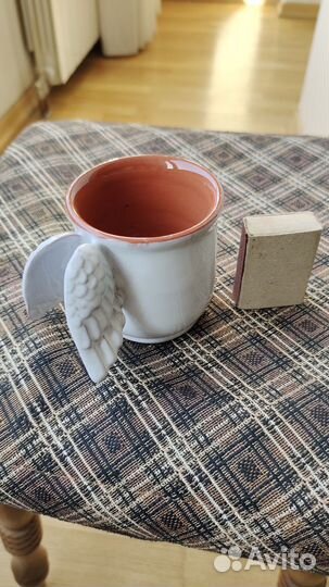 Кружка с крыльями ангела