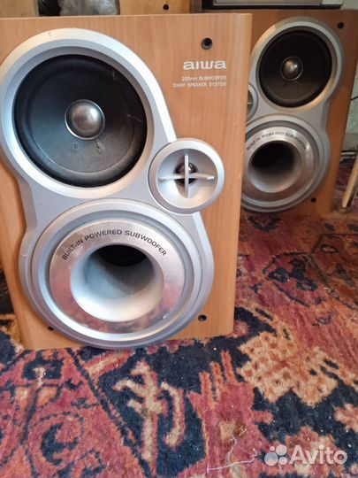 Колонки Aiwa без нч-динамиков