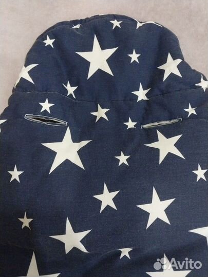 Зимний конверт в коляску