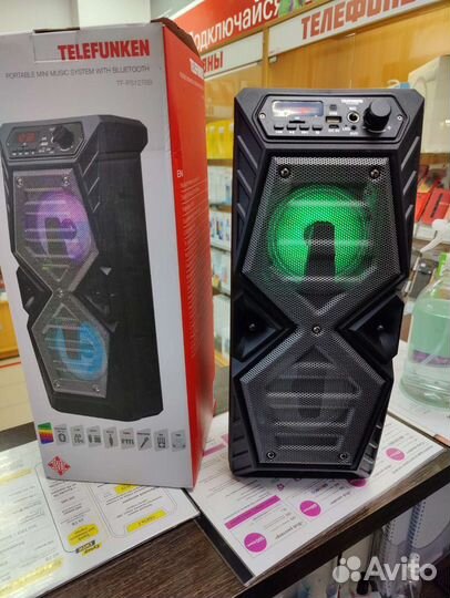 Bluetooth колонка telefunken