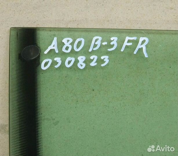 Стекло двери передней правой Audi 80 B3