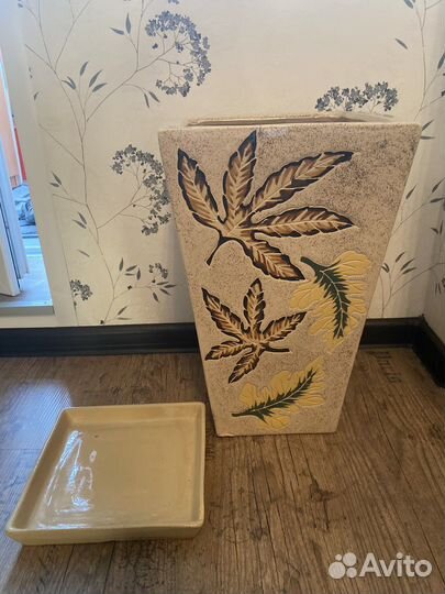 Горшок для цветов керамика большой