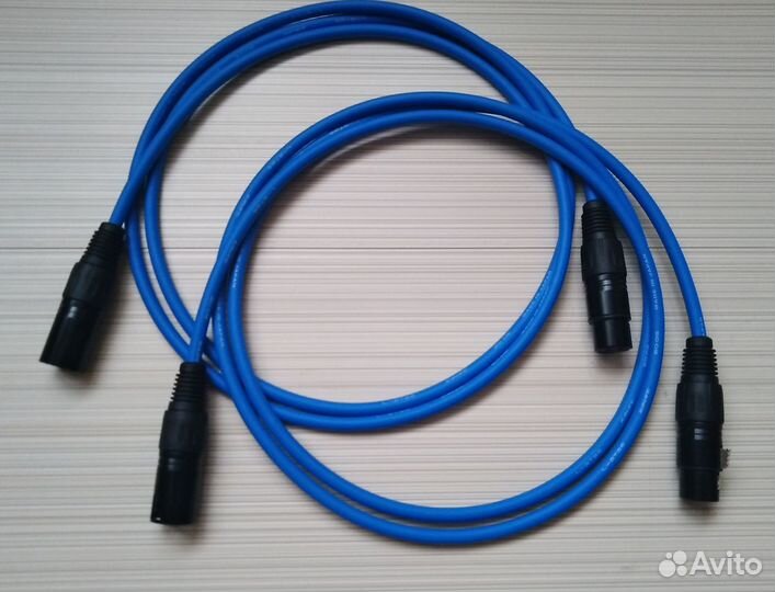 Межблочные балансные кабели XLR-XLR Canare