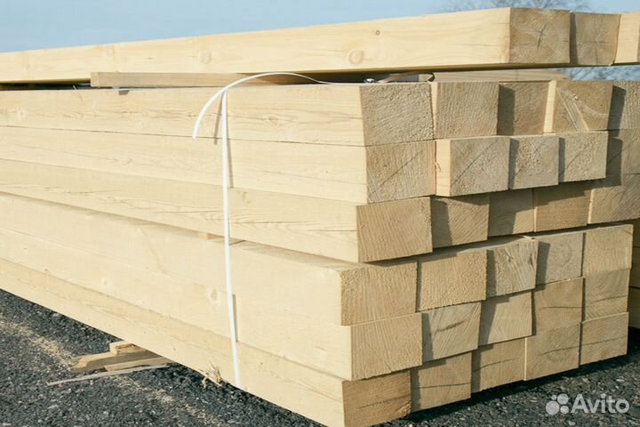 Брус 50X70 строганный 3м 12 кг