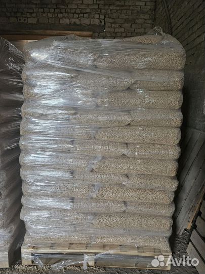 Топливные гранулы пеллеты премиум 6