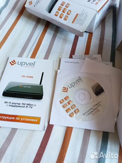 Wifi роутер upvel UR-315BN