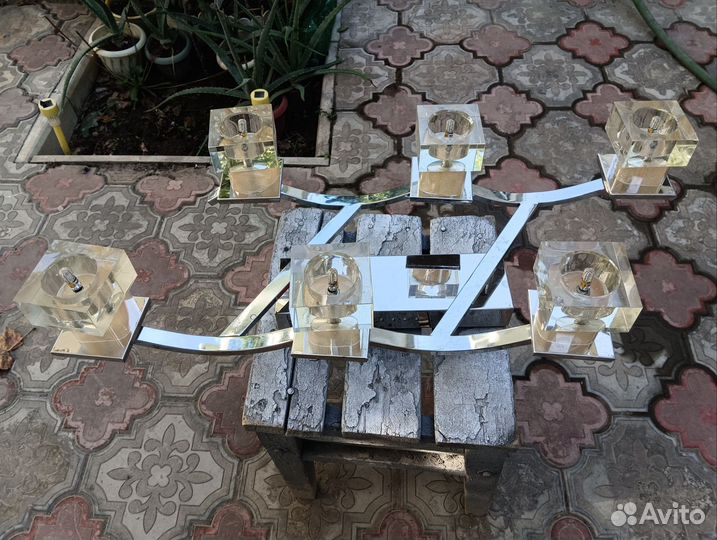 Люстра галогеновая