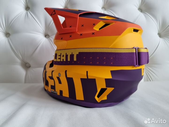 New Helmet Kit Шлем Leatt Moto 7.5 V23 Orange