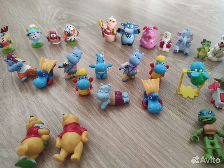 Игрушки из киндера разные серии