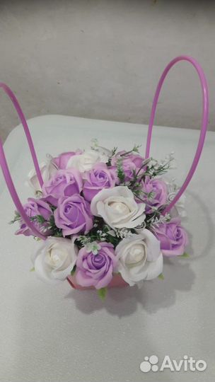 Букеты цветов из мыла ручной работы