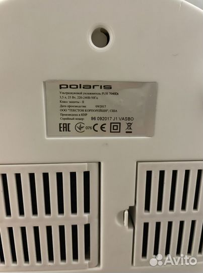 Увлажнитель воздуха polaris