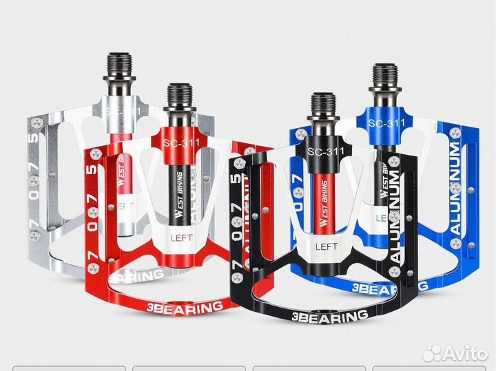 Педали на промышленных подшипниках