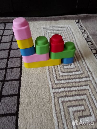 Конструктор для малышей - Мягкие кирпичики