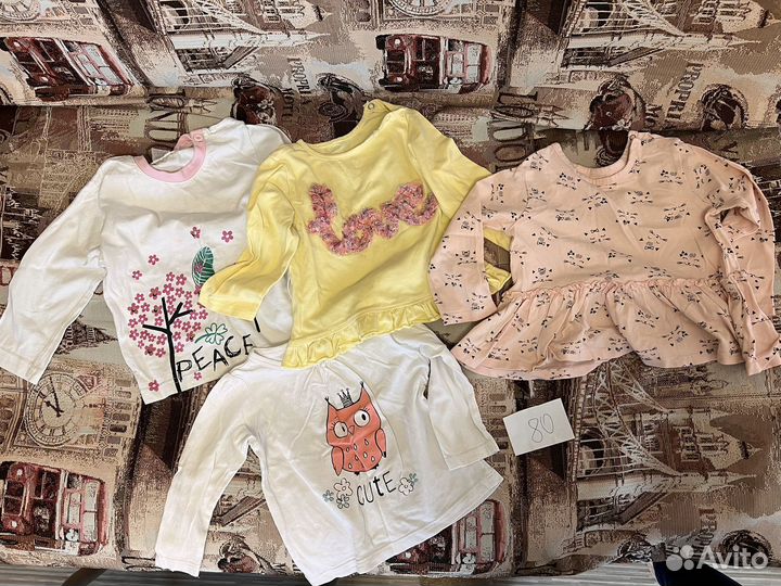 Детские вещи от 0 до 5 лет для девочки