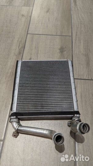 Радиатор печки (теплообменник) skoda на ремонт