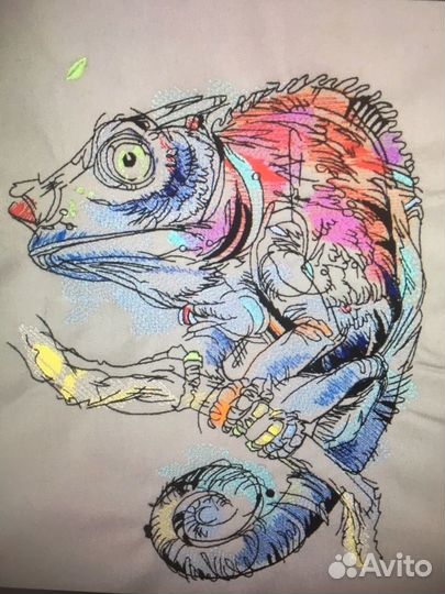 Машинная вышивка