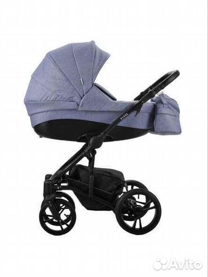 Коляска Bebetto Tito Jeans 2 в 1 + автолюлька