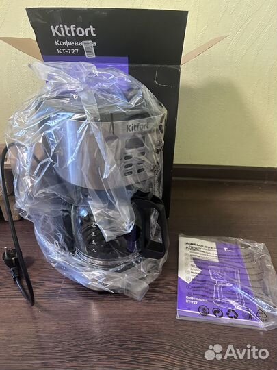 Kitfort Кофеварка капельная кт-727 новая