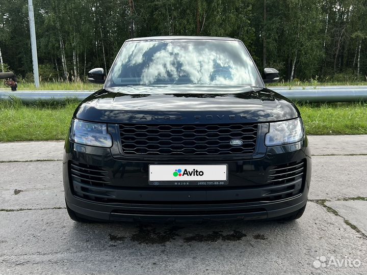 Land Rover Range Rover 4.4 AT, 2018, 100 000 км