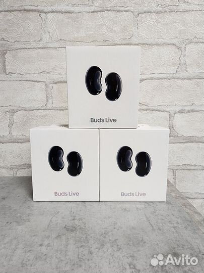 Samsung galaxy Buds live новые черные