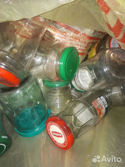 Банки стеклянные пакетом