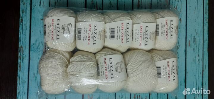 Пряжа gazzal baby cotton